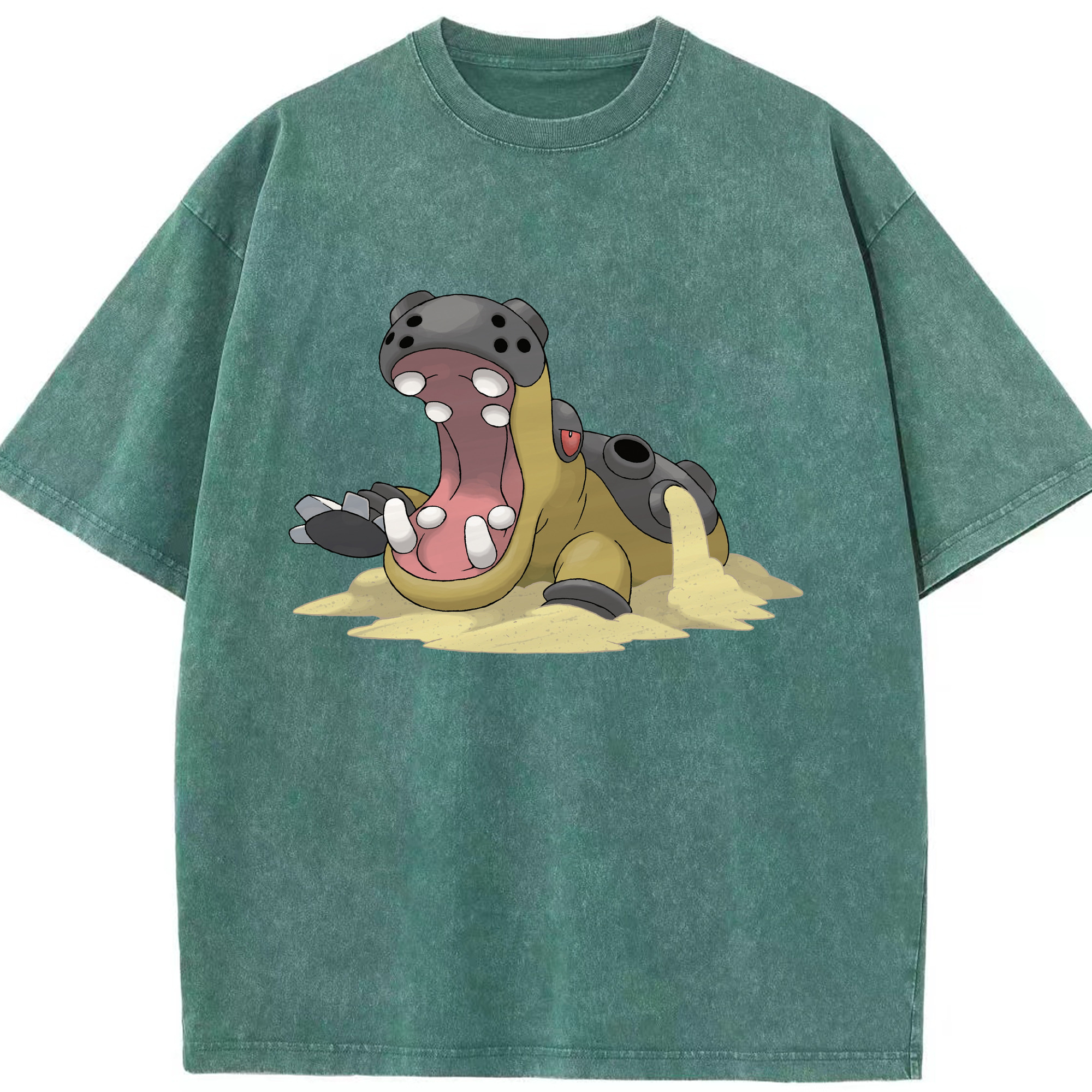 （画像用） ポケットモンスター Pokémon 綿100% ヴィンテージ風 半袖Tシャツ（フロントプリント）